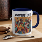 Zombie Life Disco Accent Coffee Mug, 11oz