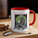 After Coffee Zombie Accent Coffee Mug, 11oz