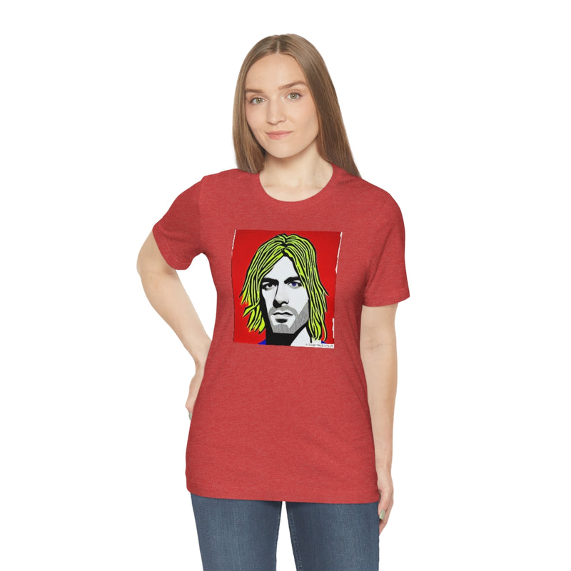 Kurt Cobain Unisex Jersey Short Sleeve Tee