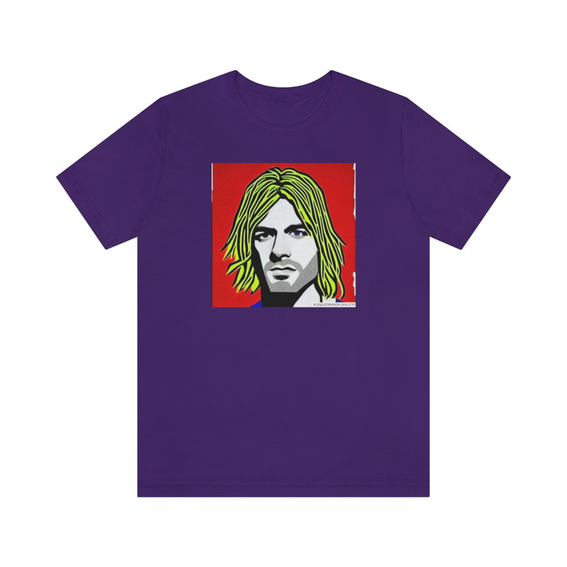 Kurt Cobain Unisex Jersey Short Sleeve Tee