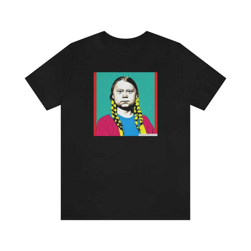 Greta Thunberg Unisex Jersey Short Sleeve Tee